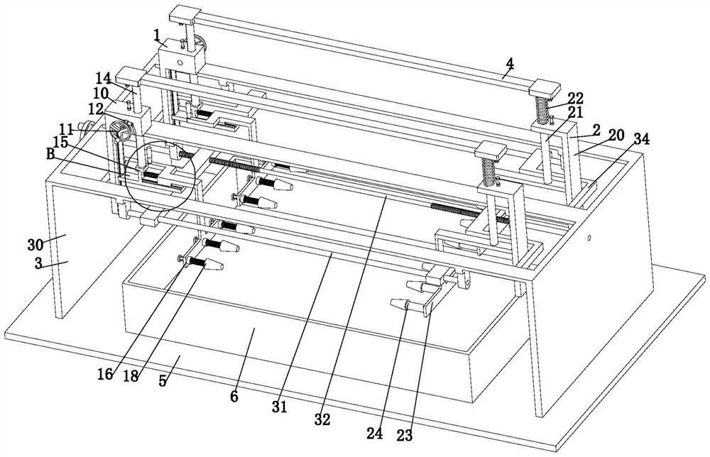 A pvc plastic pipe forming processing system