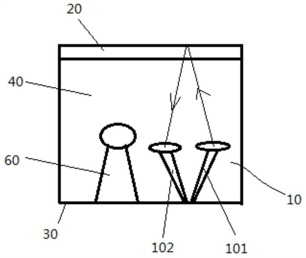 Optical device and detection method thereof, camera device, flying device