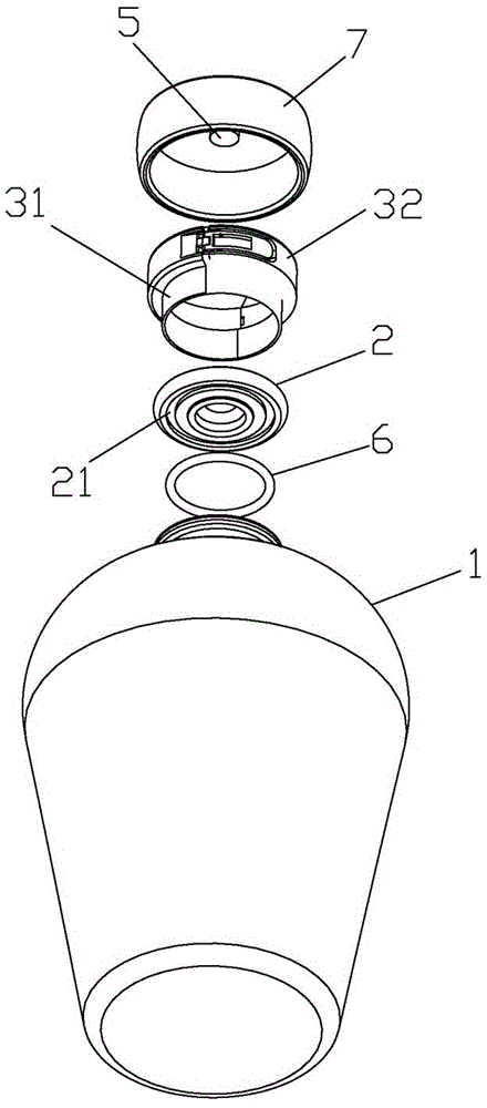 Large-opening wine jar packaging anti-theft device