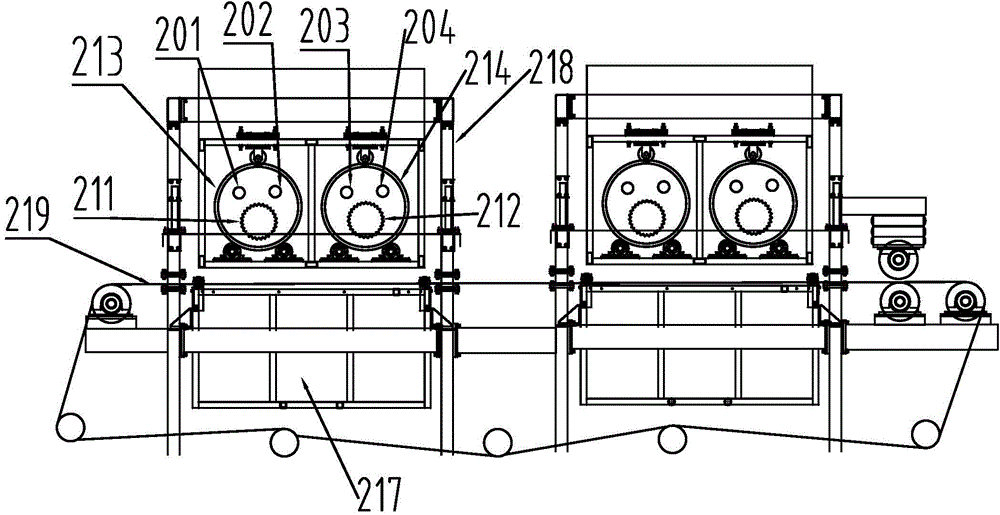 Equipment for producing reconstituted tobacco through dry-method paper making method