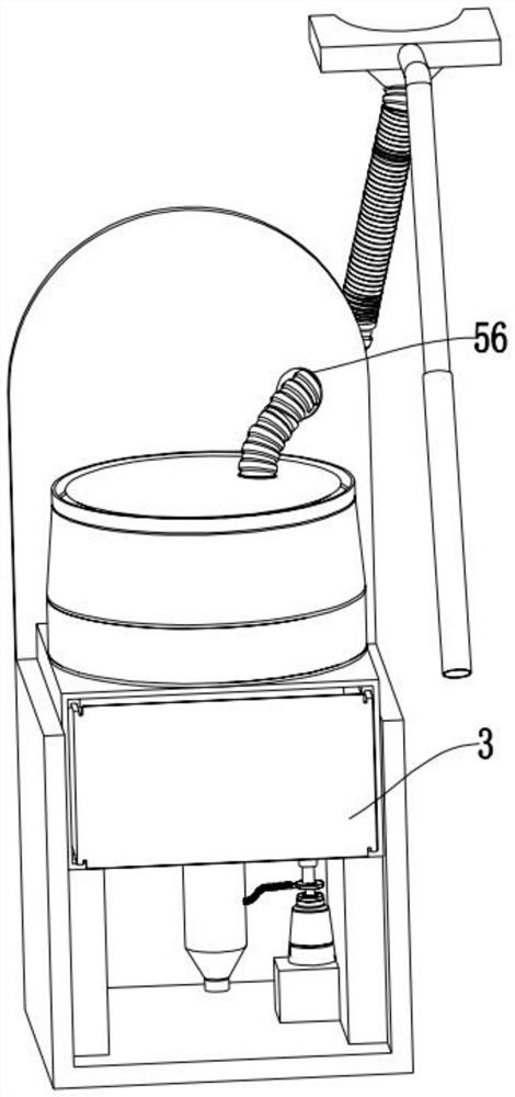 Reverse-pushing type high-energy-gathering self-screening fruit and stem separating device for top-speed linear instant cutting harvesting of rubus hirsutus