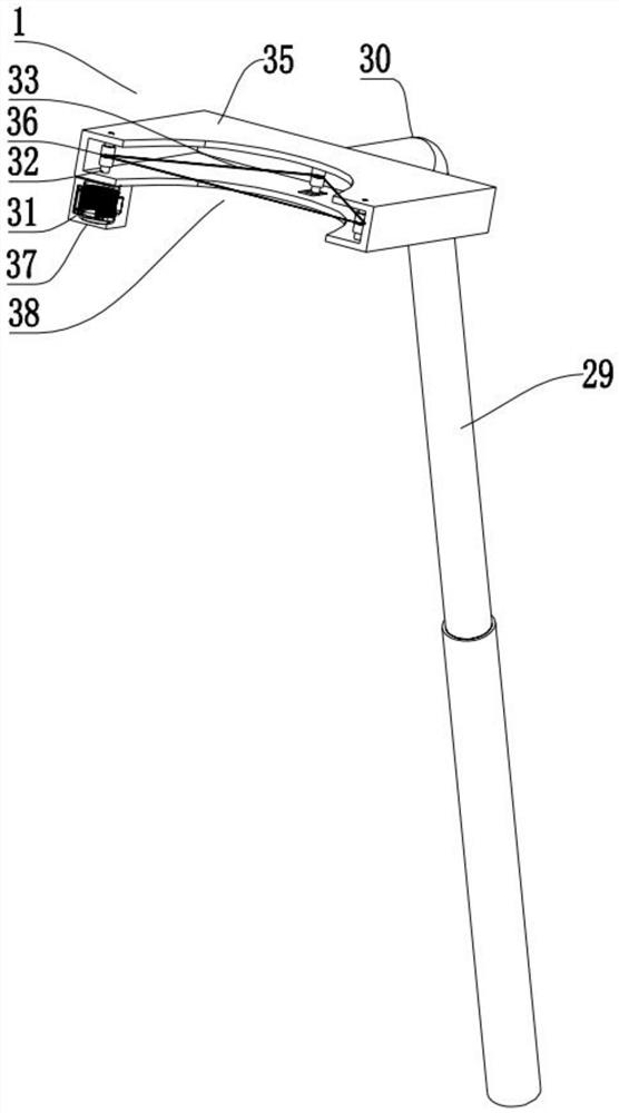 Reverse-pushing type high-energy-gathering self-screening fruit and stem separating device for top-speed linear instant cutting harvesting of rubus hirsutus