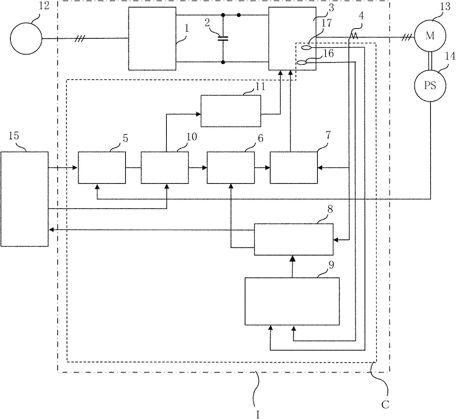 Inverter apparatus, inverter control system, motor control system, and method of controlling inverter apparatus