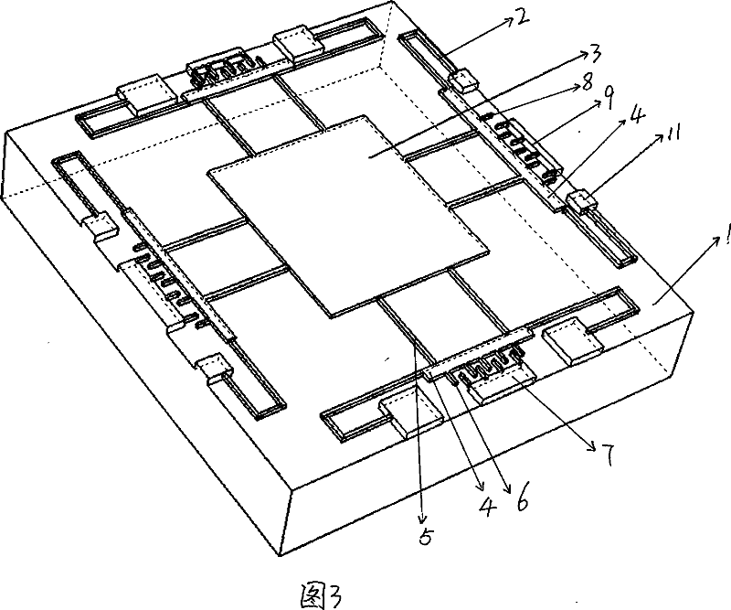 Uniaxle integrated inertia measurement device based on single mass-block