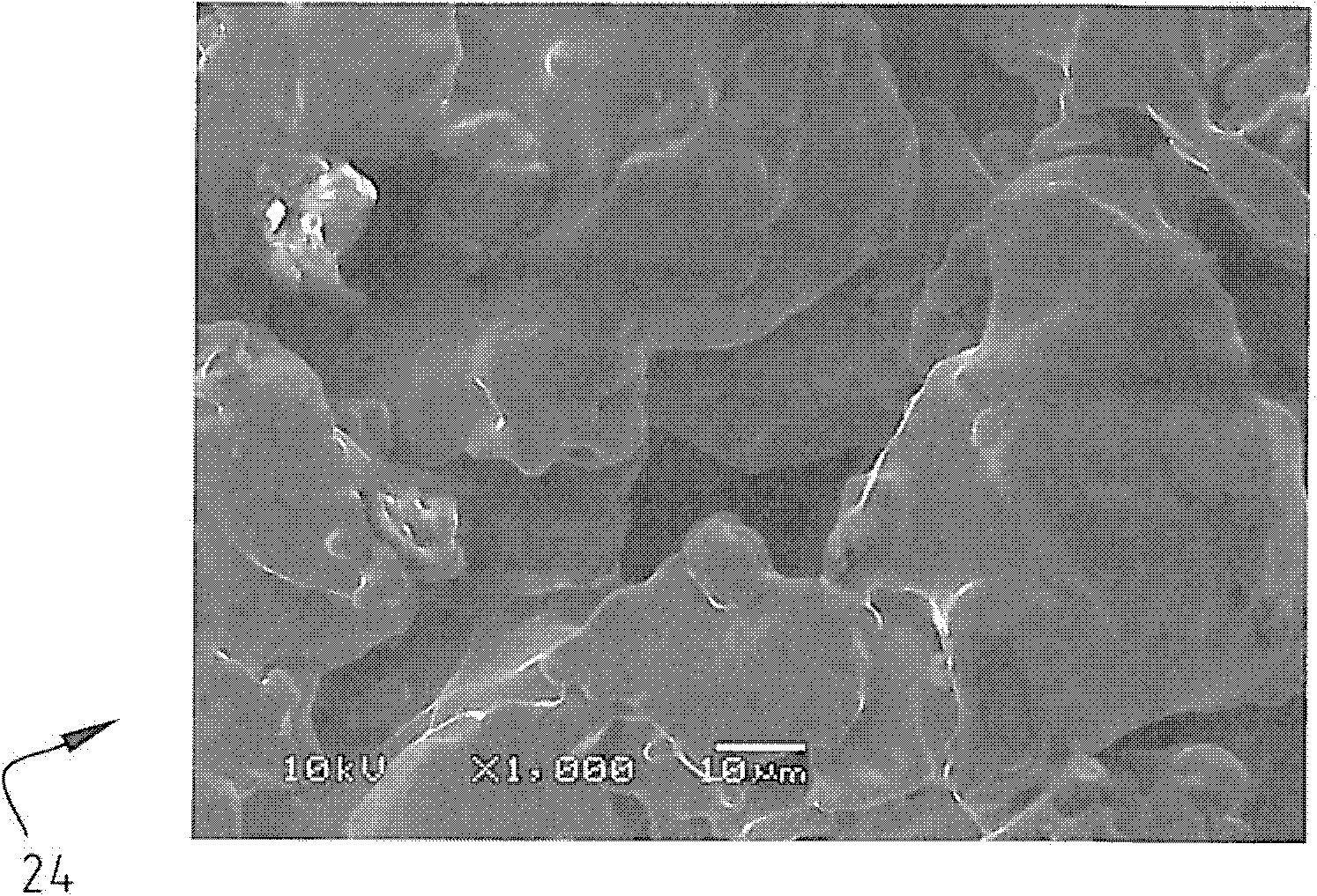 Method for producing a membrane and such membrane