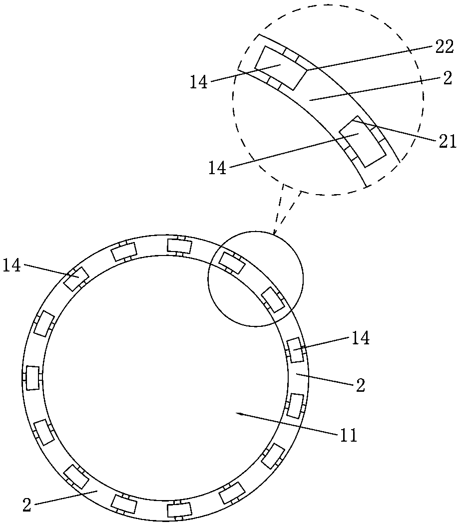 A kind of preparation method of geological drill bit