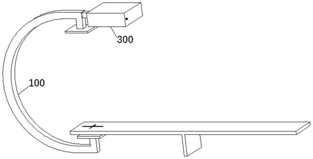 Abdominal cavity angiography device for cardiology department