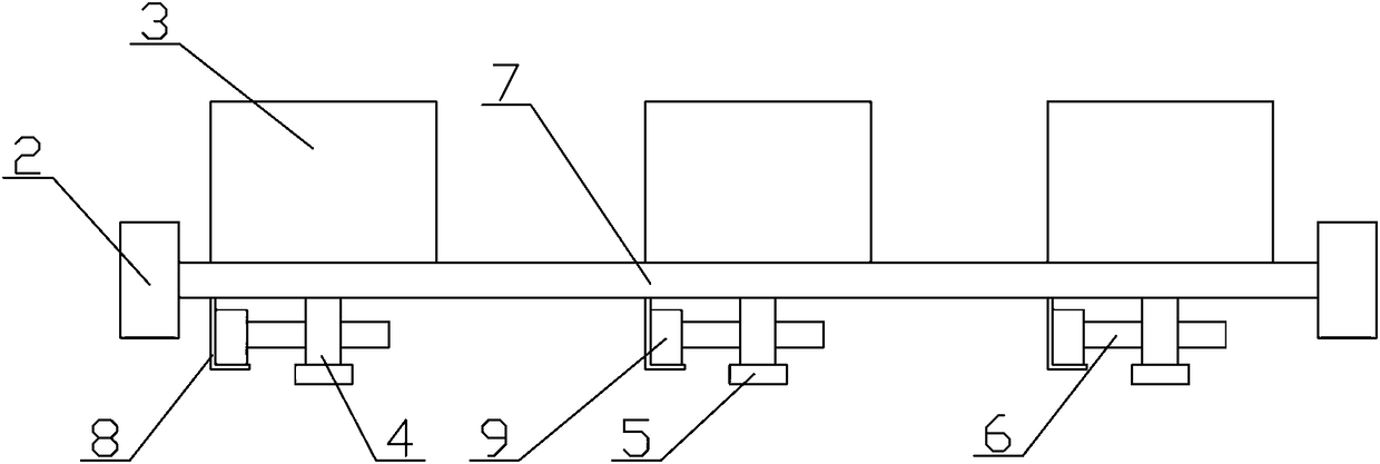 Direct rice seeding machine and planting method for color rice pattern plantation