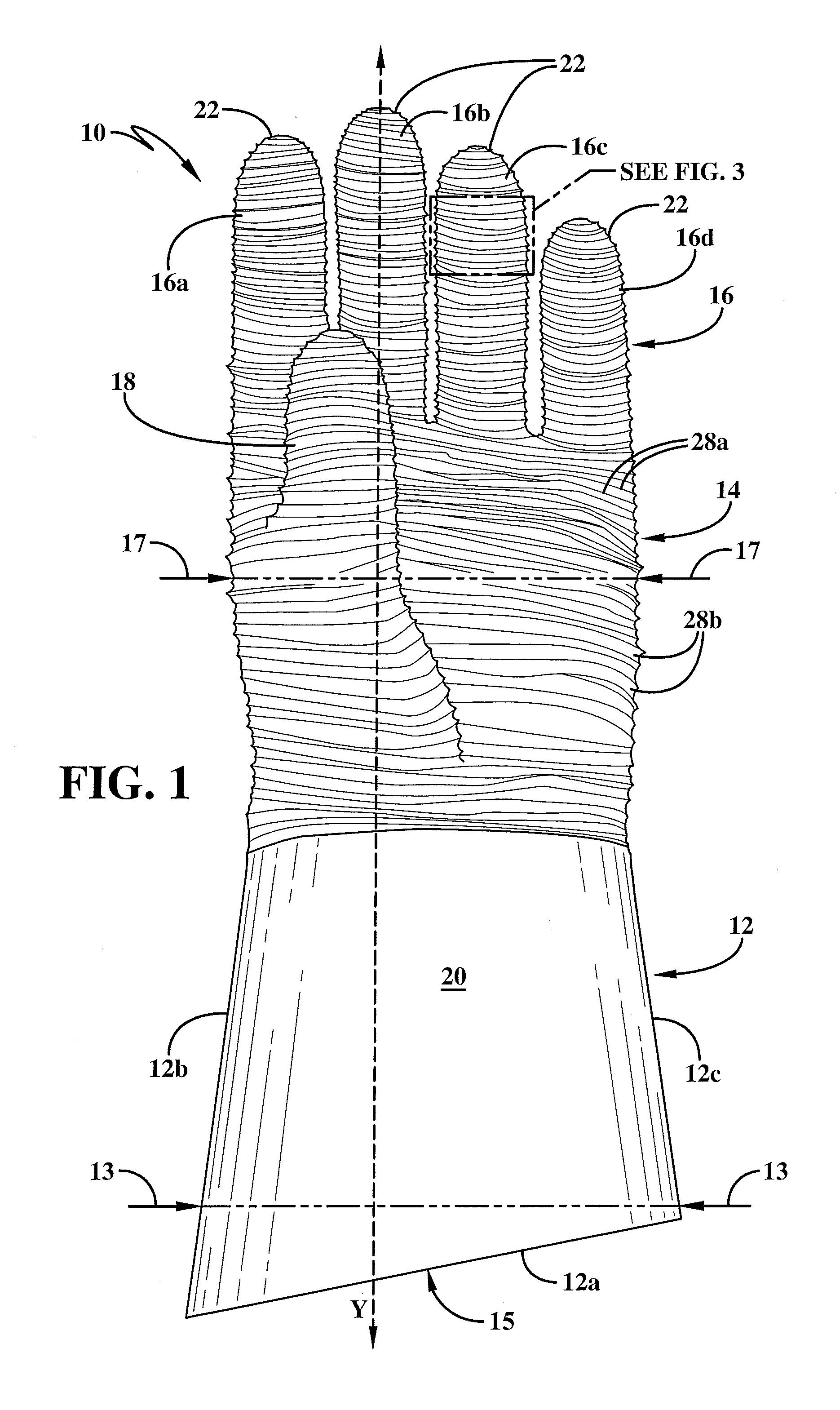 Safety glove with fingertip protective member