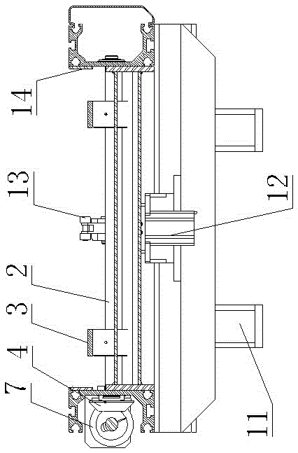 Conveying device of production line