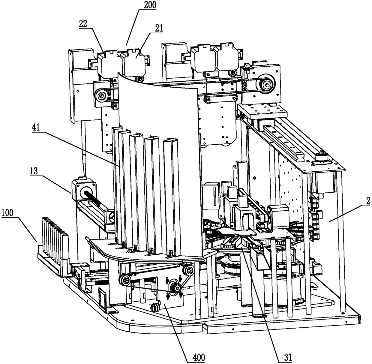 An automatic dry fluorescence detector