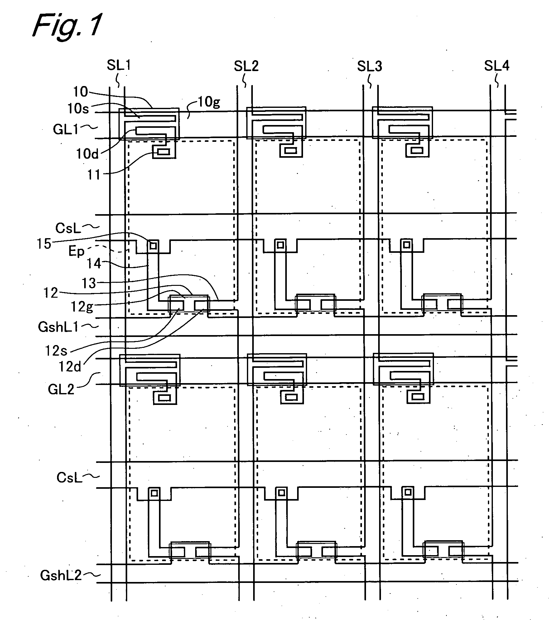 Active Matrix Substrate and Display Device Having the Same