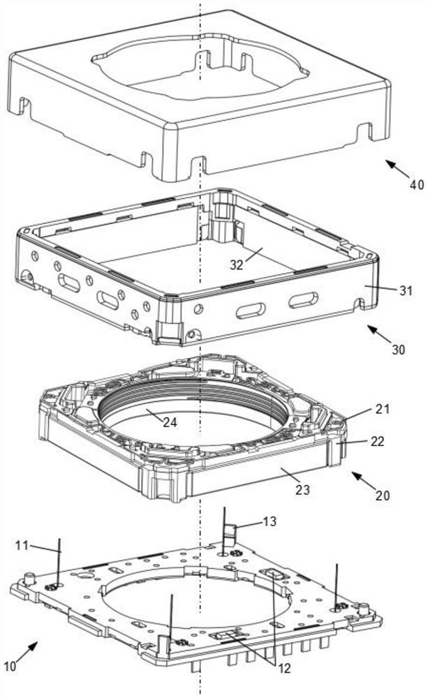 Anti-shake device for camera lens