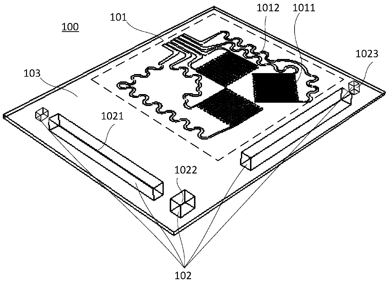 Flexible sensor and flexible signal detection device