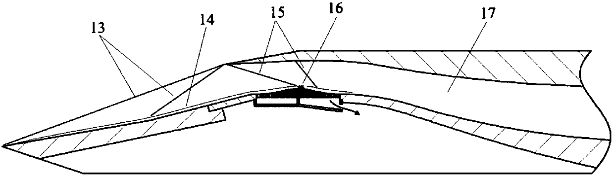 Low External Resistance Hyper/Hypersonic Inlet and Shock/Boundary Layer Interference Control Method