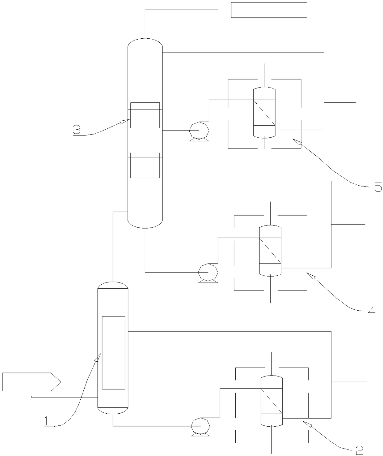 Treatment system for produced water of methanol alkene-production device