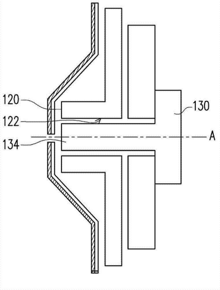 Lock attaching structure and backlight module