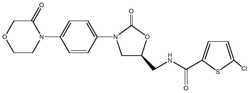 A kind of rivaroxaban tablet for prevention and treatment of embolism disease and preparation method thereof