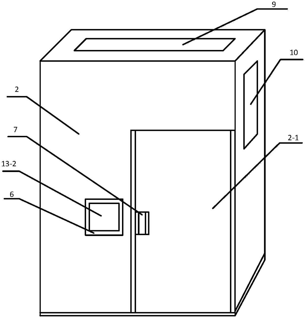 Body hair and skin nursing sharing device