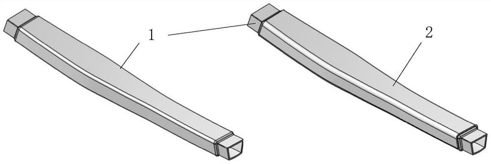 Recyclable core mold for forming composite part with complex structure