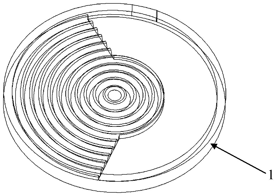 A Fresnel lens, camera light supplement device and mobile terminal