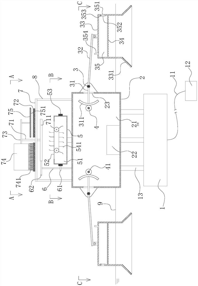 Multi-energy complementary offshore power generation device