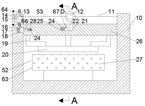 Pressure sensor protection device capable of eliminating impact force