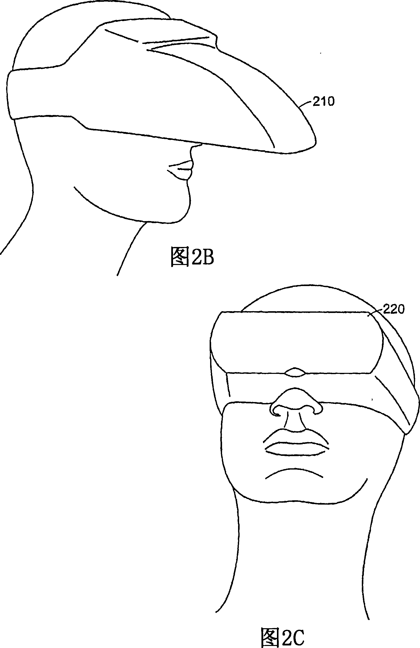 Method and device for delivering visual stimuli with head mounted display during vision training