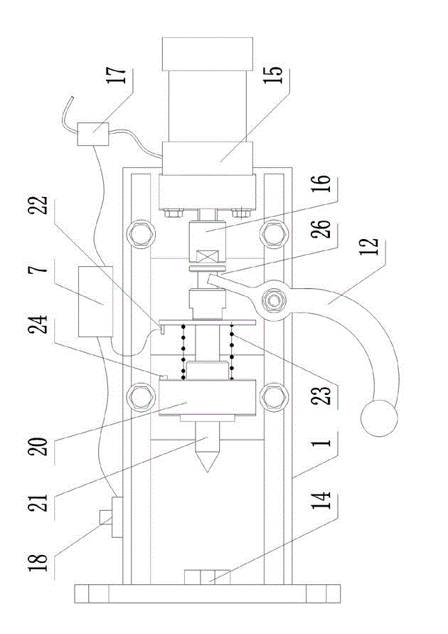 Cross hole drilling machine