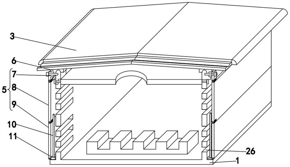 Bus bridge waterproof device