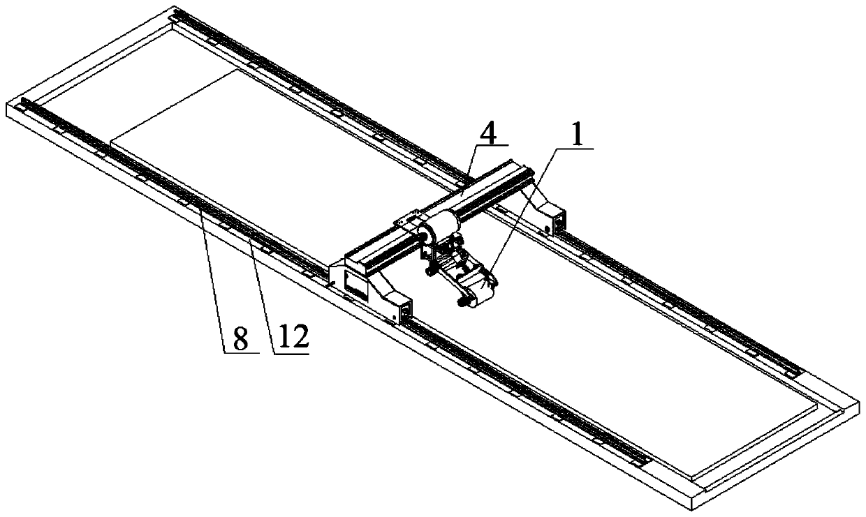 Process method and water milling equipment used for treating metal plate surface