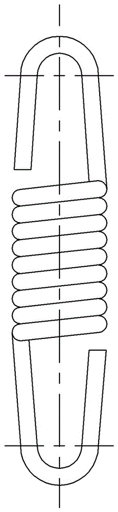 Crank-slider mechanism and spring life testing device with same