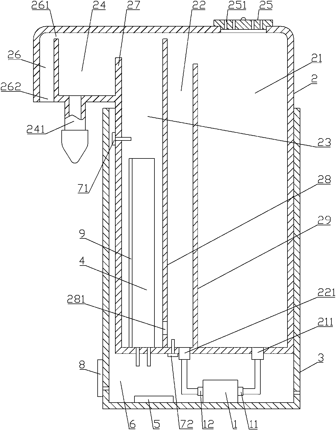 Constant temperature instant hot water dispenser