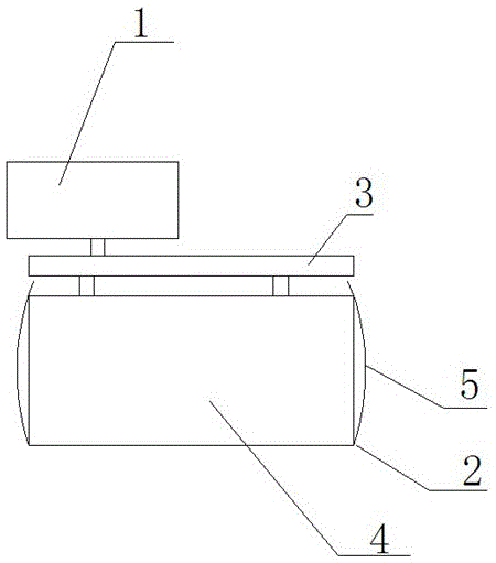 Spittoon trash can with sampling circuit