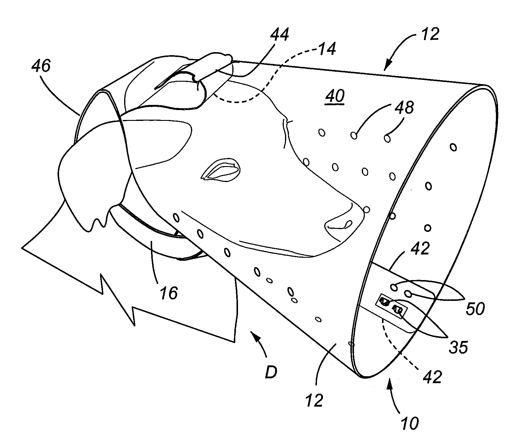 Animal protective device and method