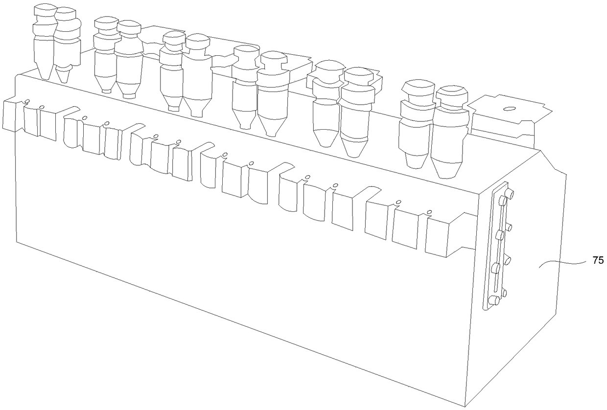 Whole hot wax coating device