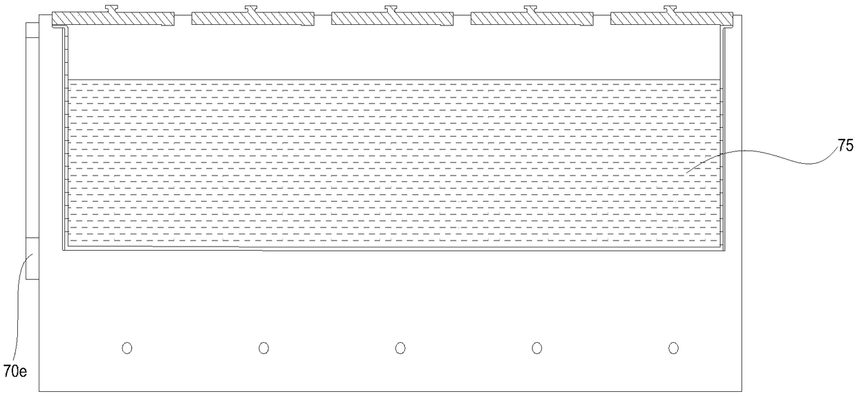 Whole hot wax coating device