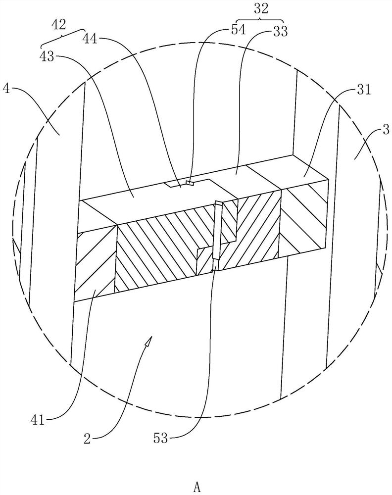 Protective fence structure for municipal engineering