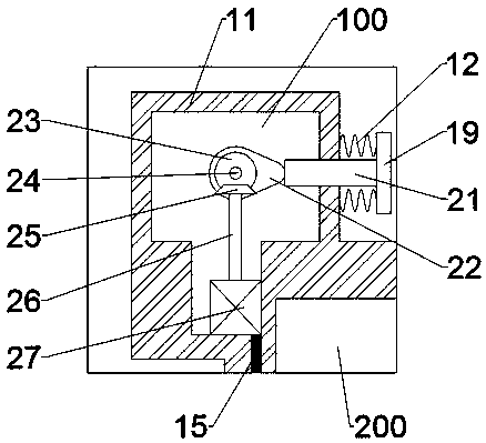 A high-voltage circuit emergency protection device