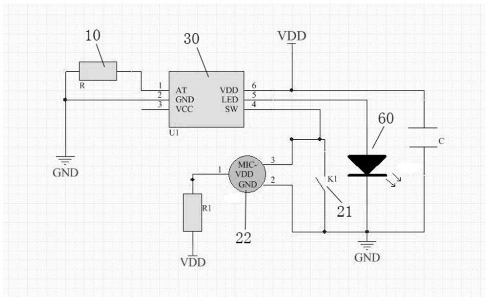 Electronic atomization device and control method thereof