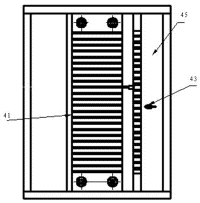 Automatic vertical sectional bake glue curing machine and operation method thereof