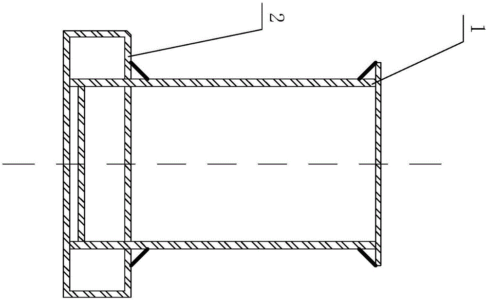 Exposed deck mooring bollard structure of ship