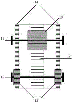 Circular parallel electrode object dielectric property detection clamping device and detection method thereof