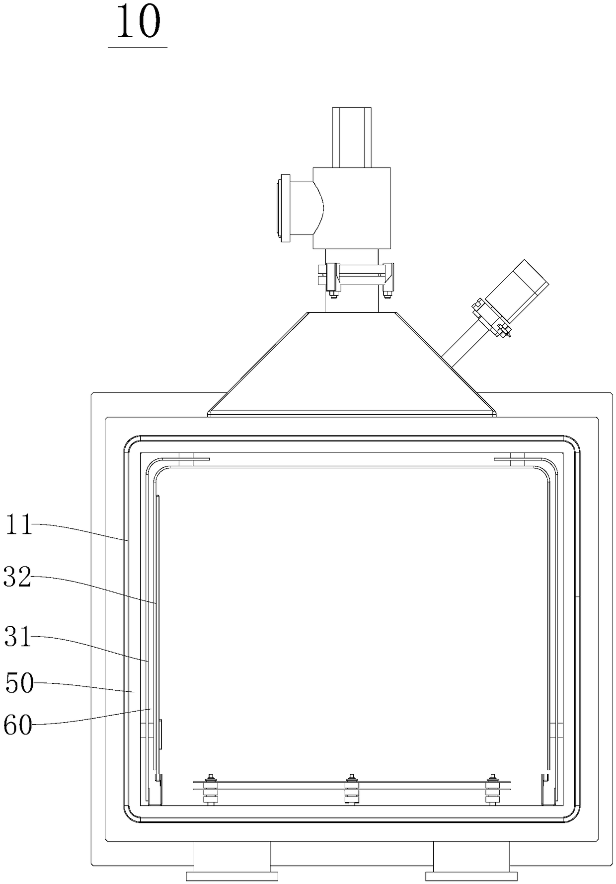 Vacuum oven and heat preservation method thereof