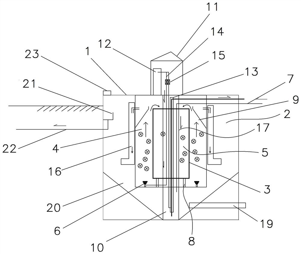 Vertical oxidation ditch micro-power water treatment system