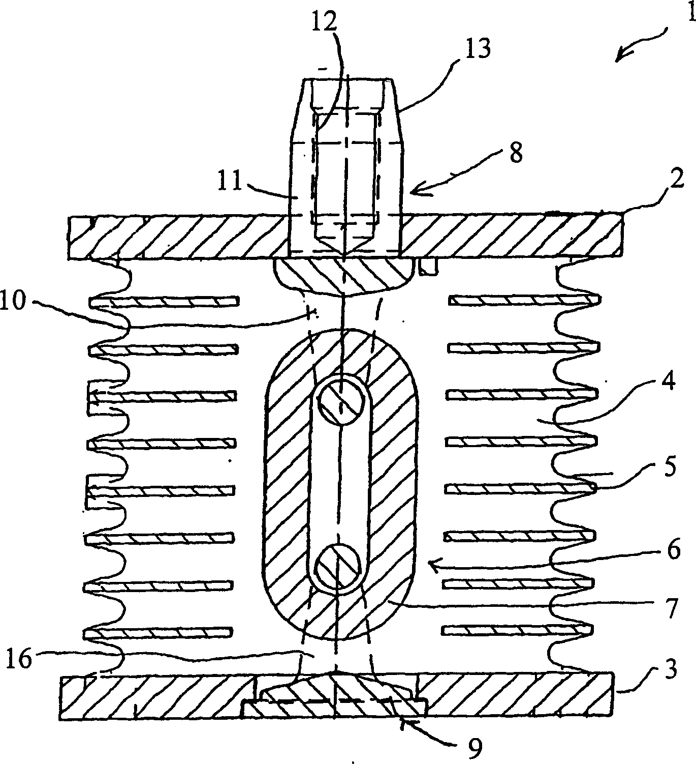 Flexible element