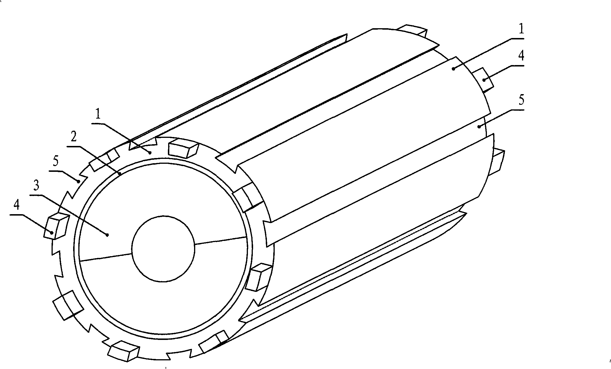 High speed permanent magnet motor rotor