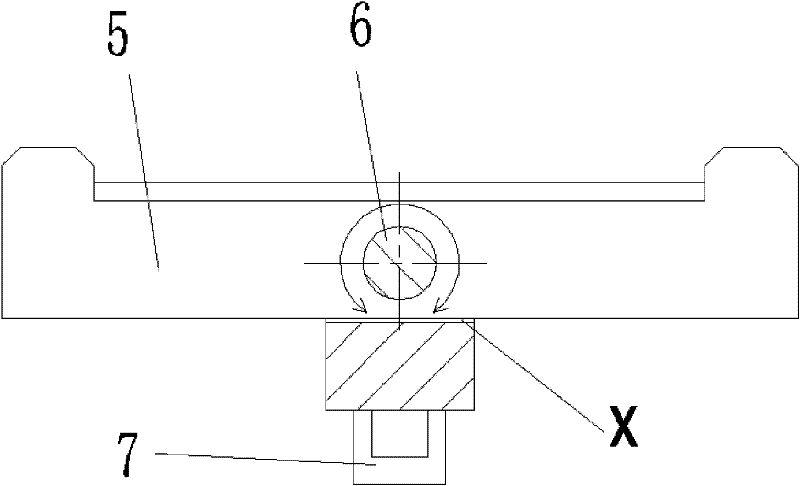 Test-tube stand fixing device and method, and blood analysis device thereof