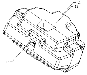 A casting method based on a new type of oil pump shell mold