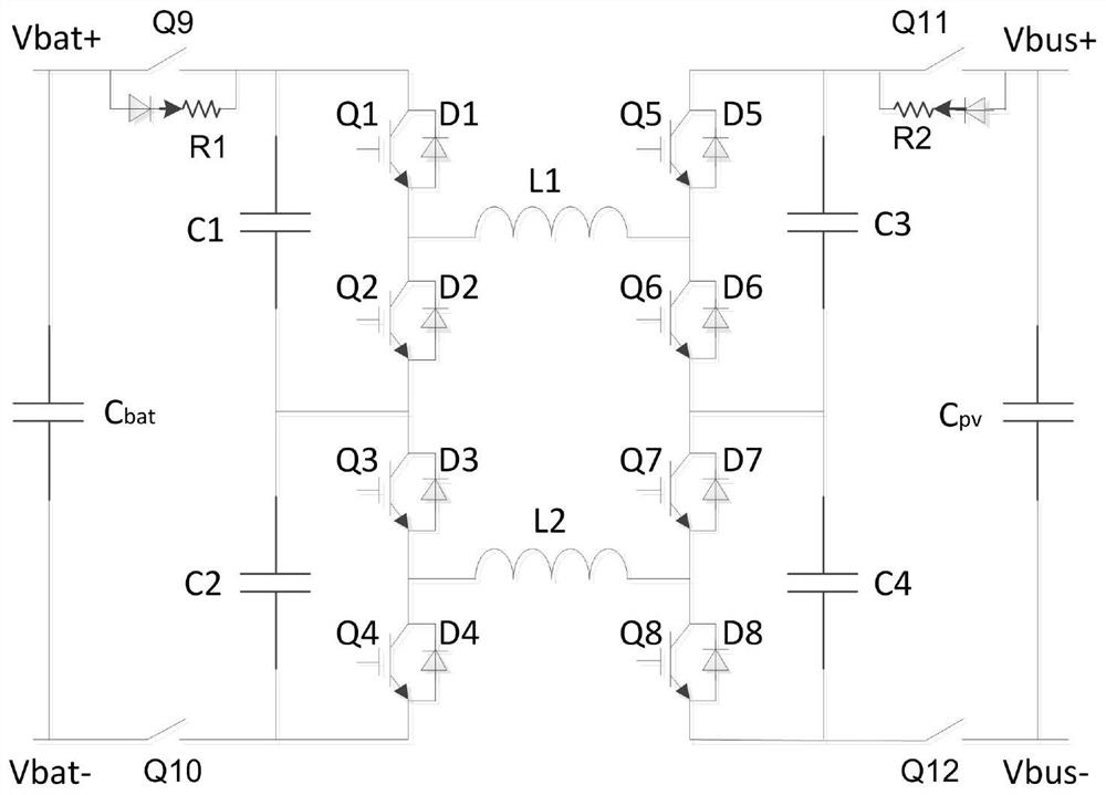 Bidirectional DCDC converter and slow start control method